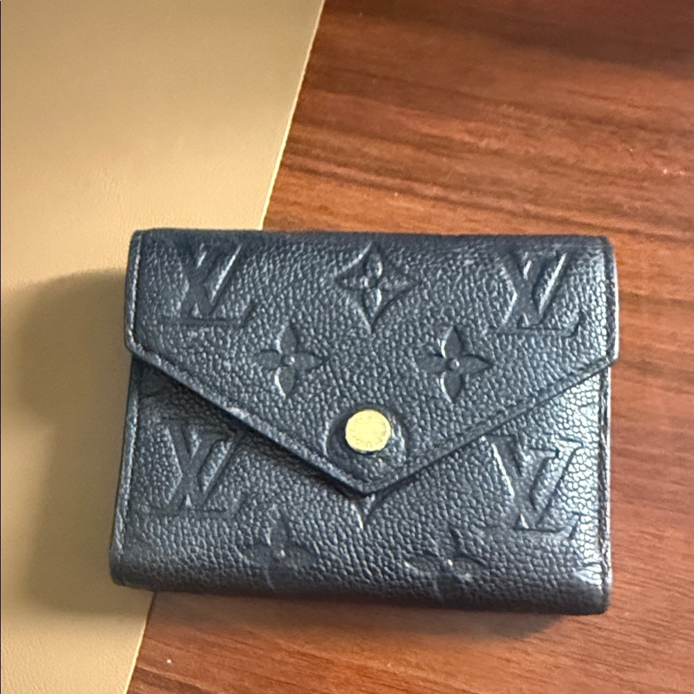 Louis Vuitton black Monogram Wallet